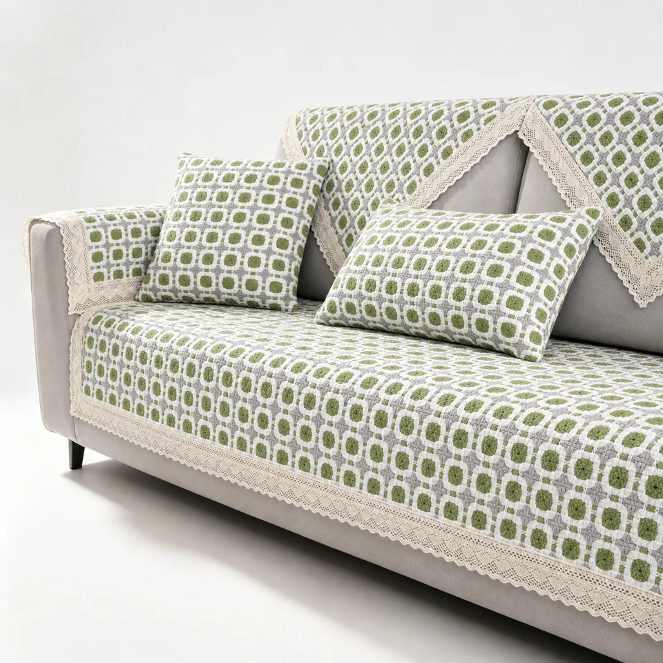 Coarse Checkerboard Cushion Cover representative image
