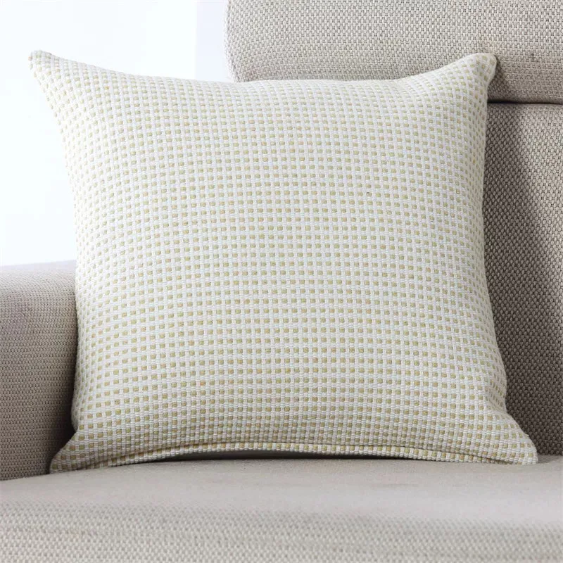 Coarse Textured Grid Cushion Cover representative image