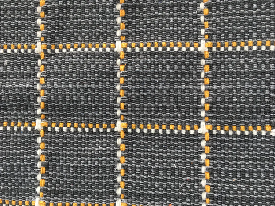 Coarse Check Texture Upholstery Fabric representative image