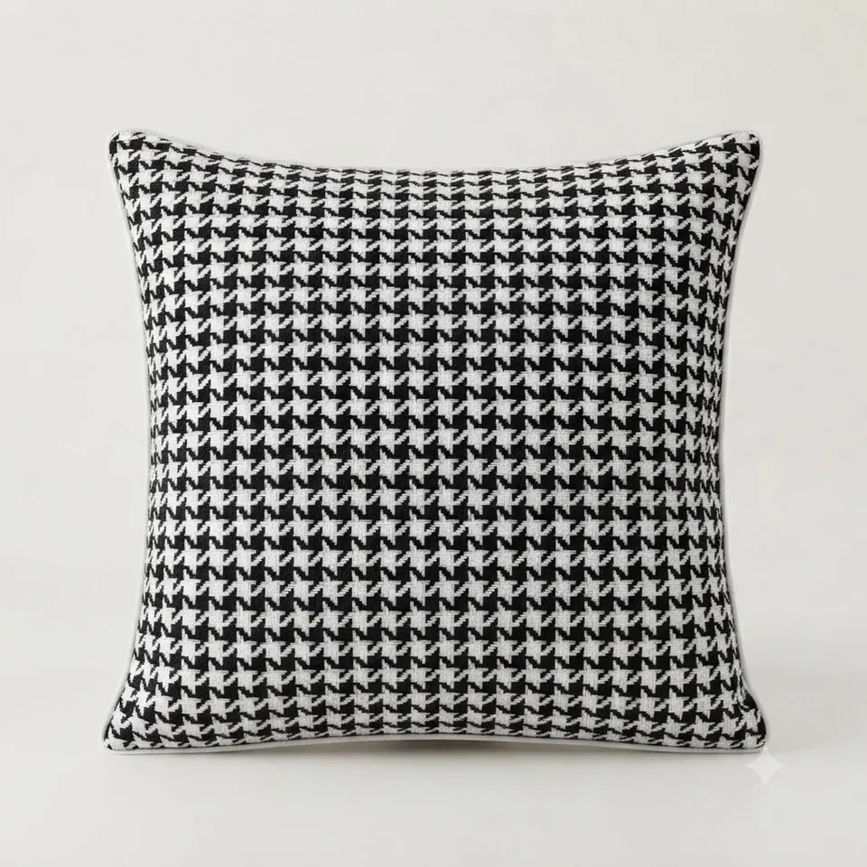 Houndstooth Weave Cushion Cover representative image