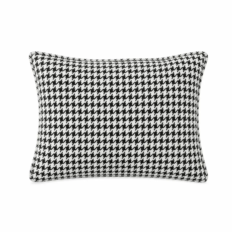 Tweed-like Checkerboard Cushion Cover representative image