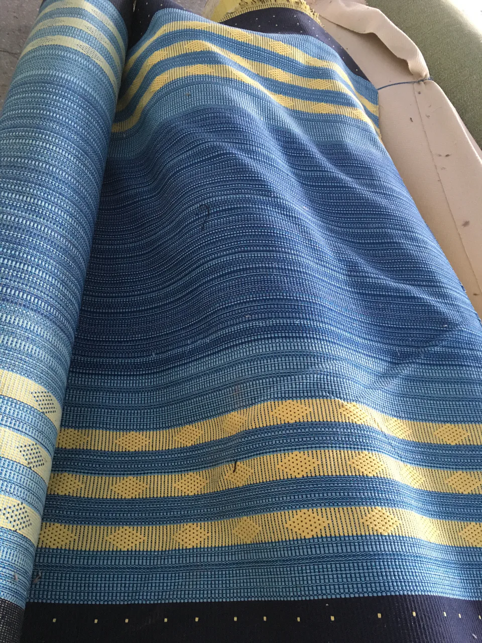Mottled Irregular Stripe Upholstery Fabric representative image