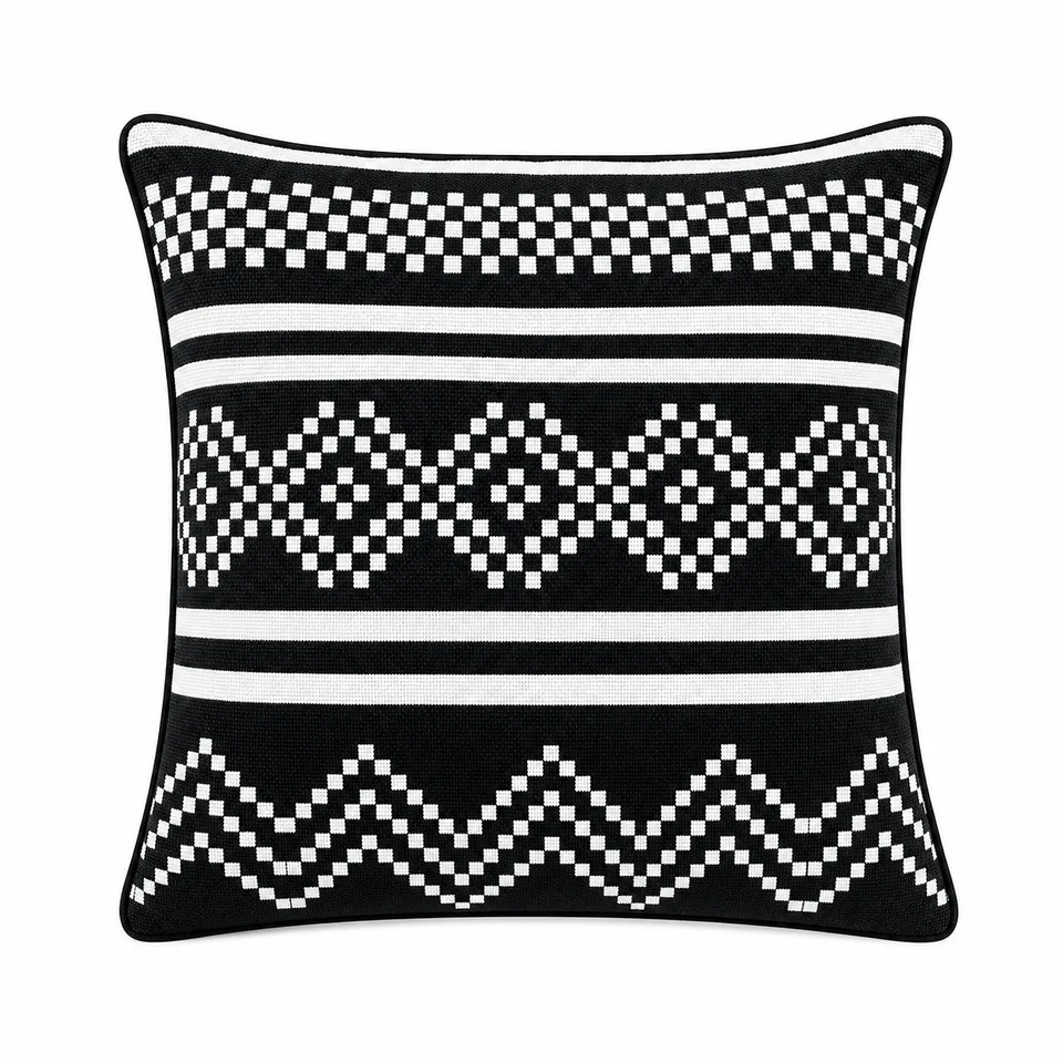 Chevron Band Stripe Cushion Cover representative image