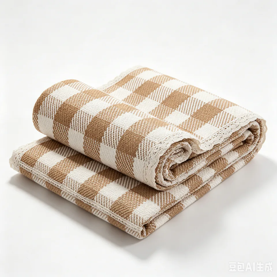 Classic Woven Check Woven Rug main image