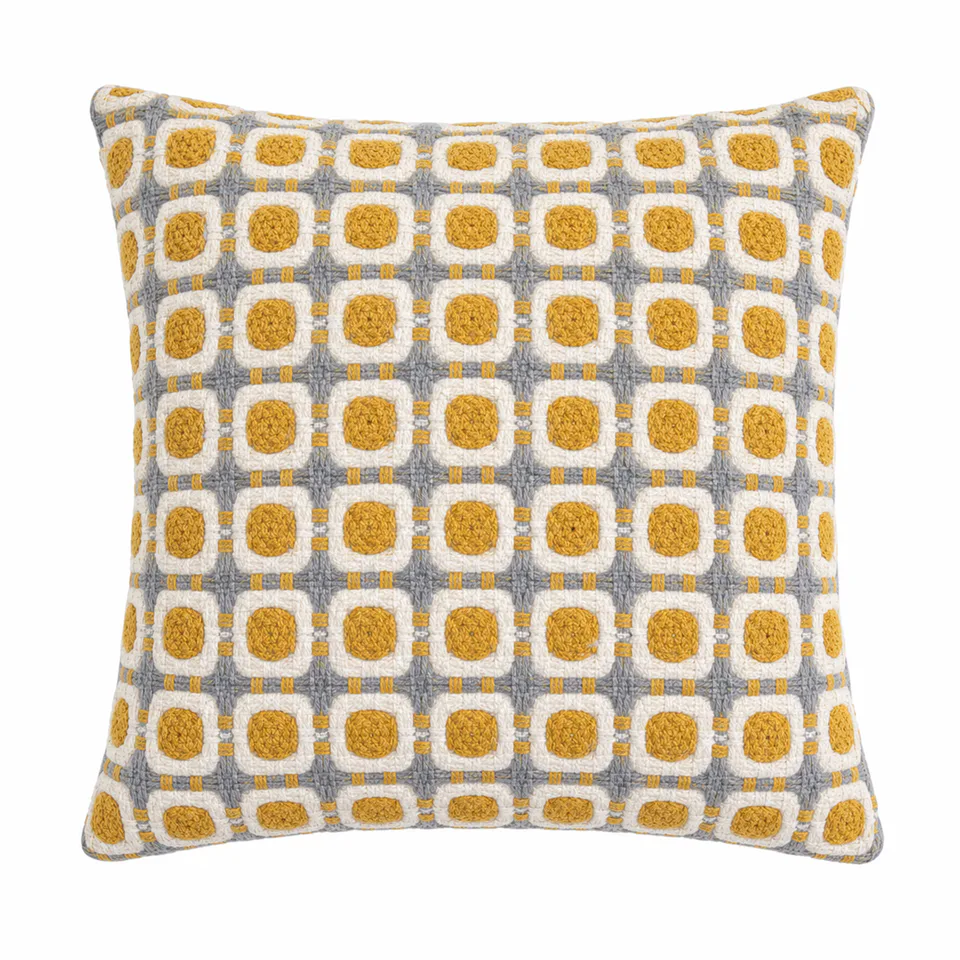 Woven Checkerboard Cushion Cover main image