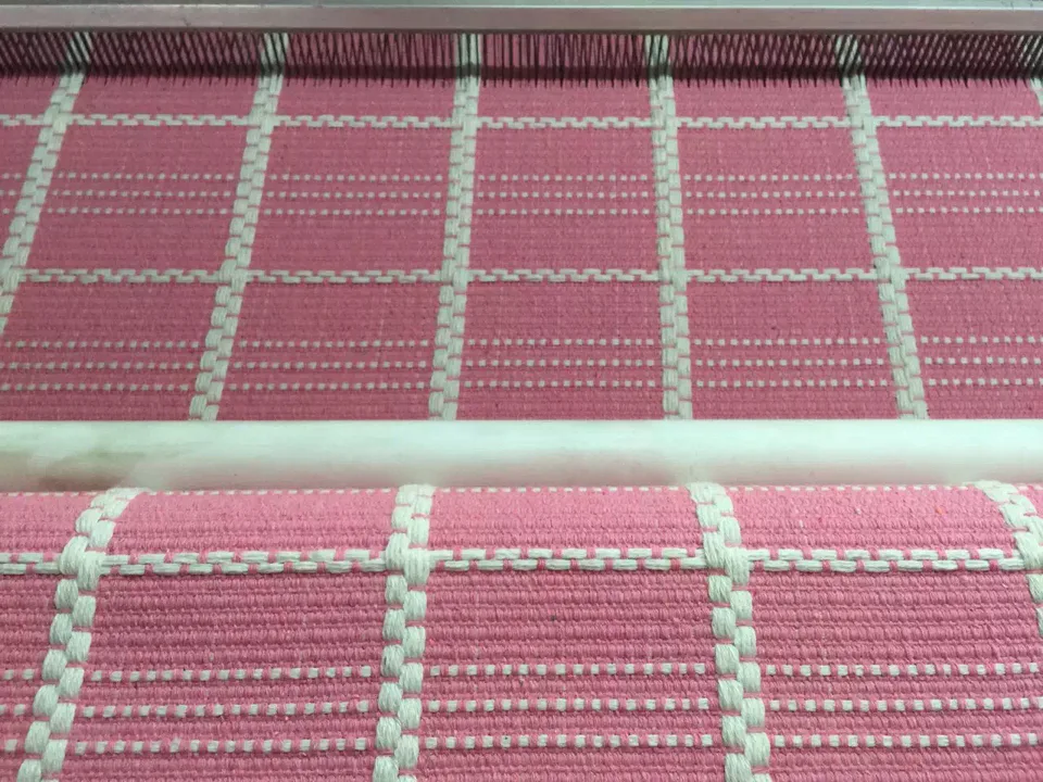 Textured Square Check Upholstery Fabric representative image