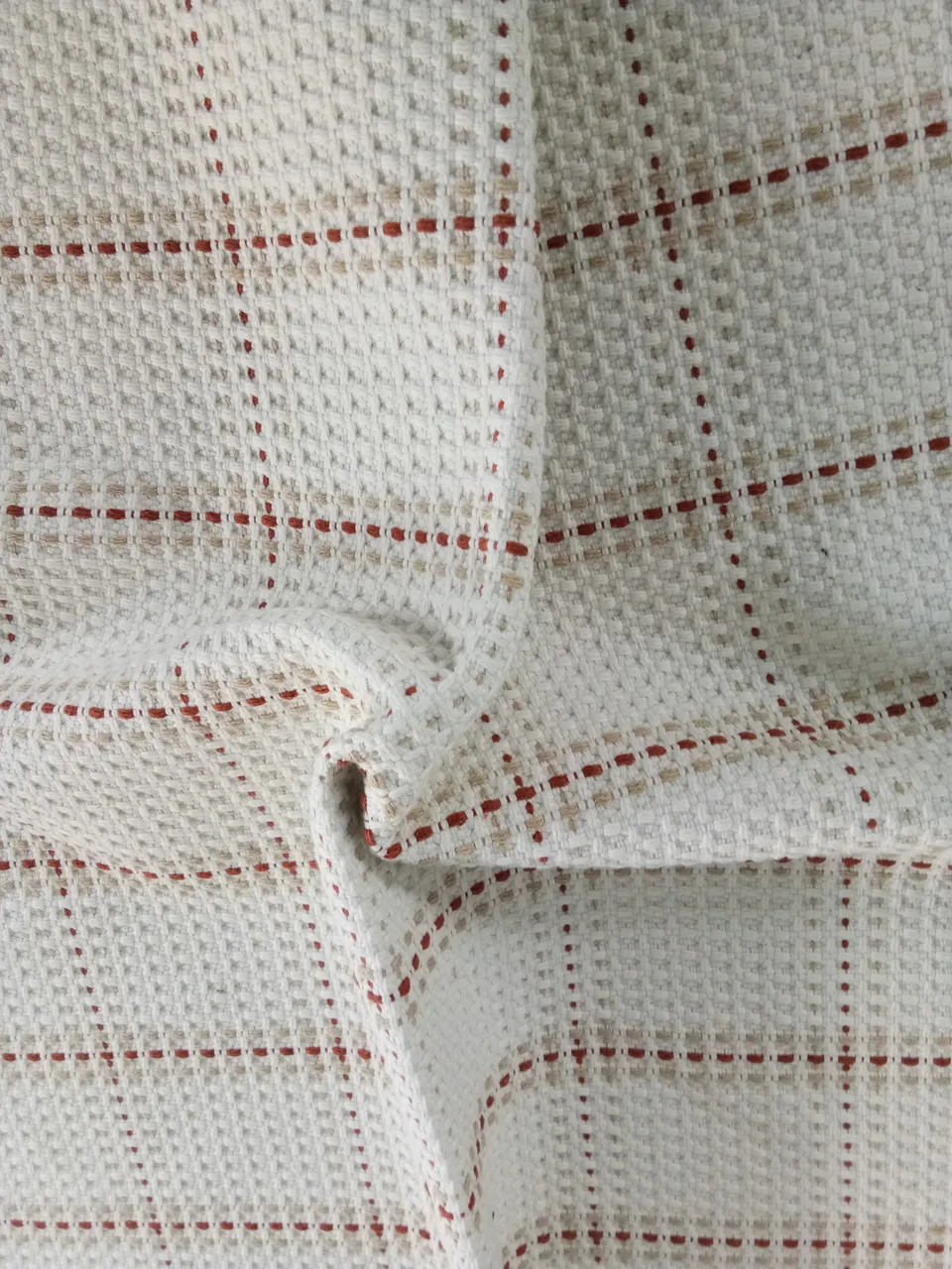 Windowpane Dot Check Fabric by Meter representative image